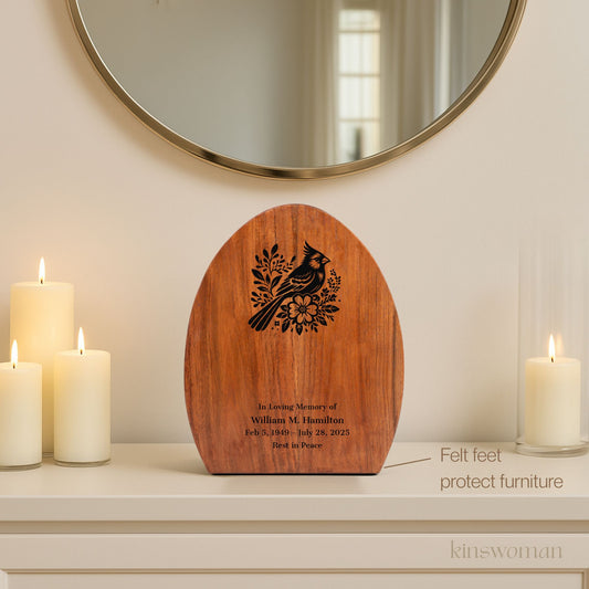 Cardinal Cremation Urn for Adults