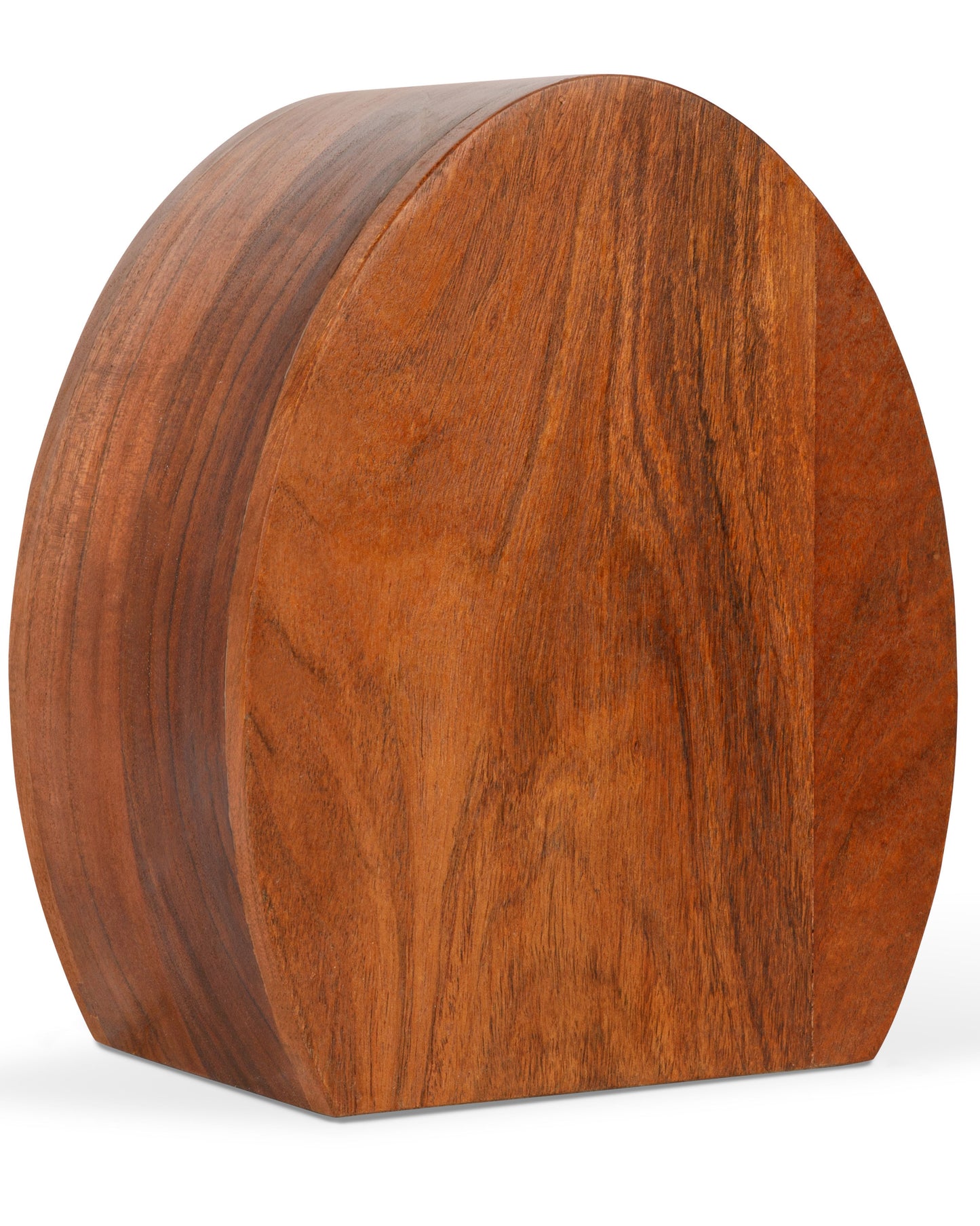 Personalized Wooden Urn - 250 cu in - Custom Memorial Urn for Ashes Adult Male - Engravable Wood Urn Box for Human Cremains
